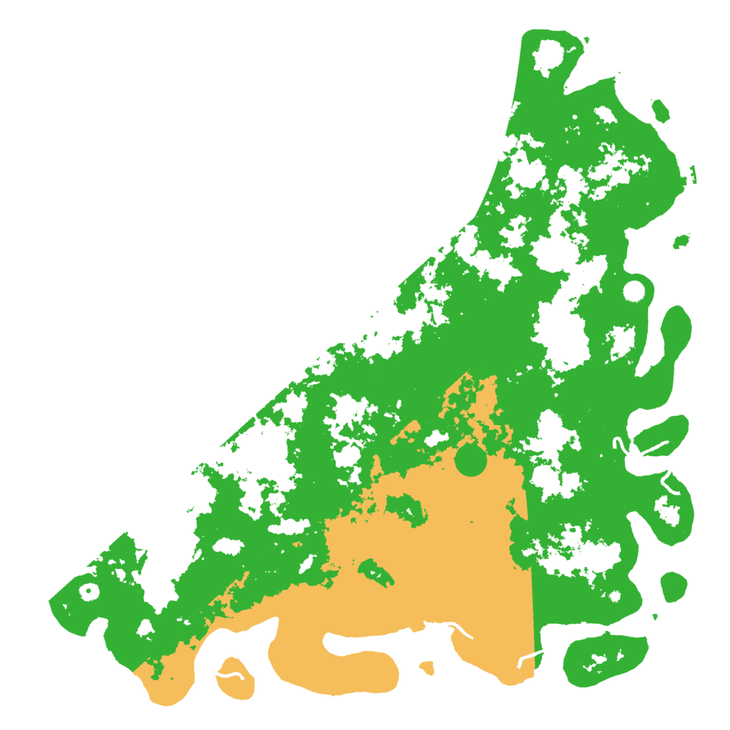 Biome Rust Map: Procedural Map, Size: 6000, Seed: 908476339