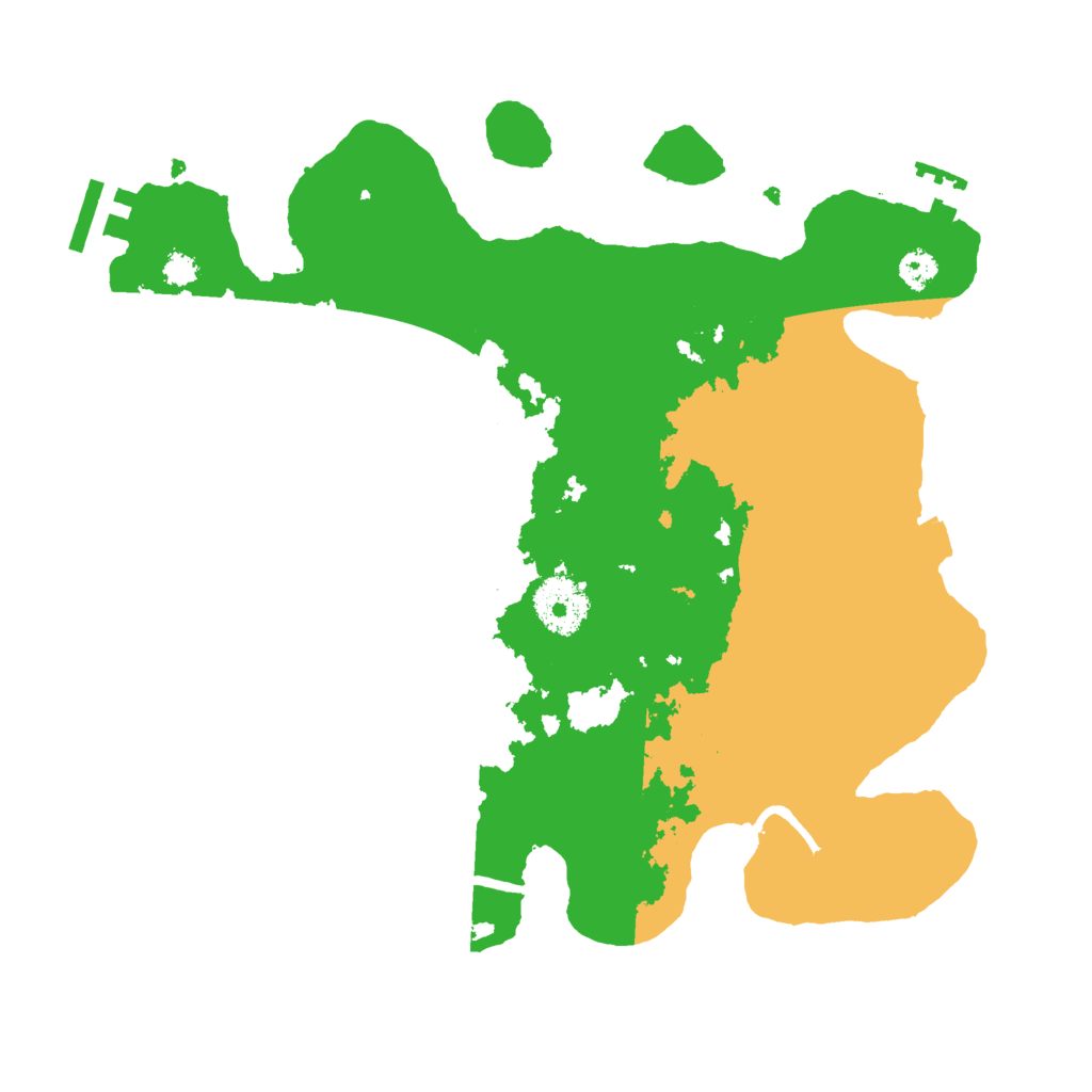 Biome Rust Map: Procedural Map, Size: 3000, Seed: 7561803