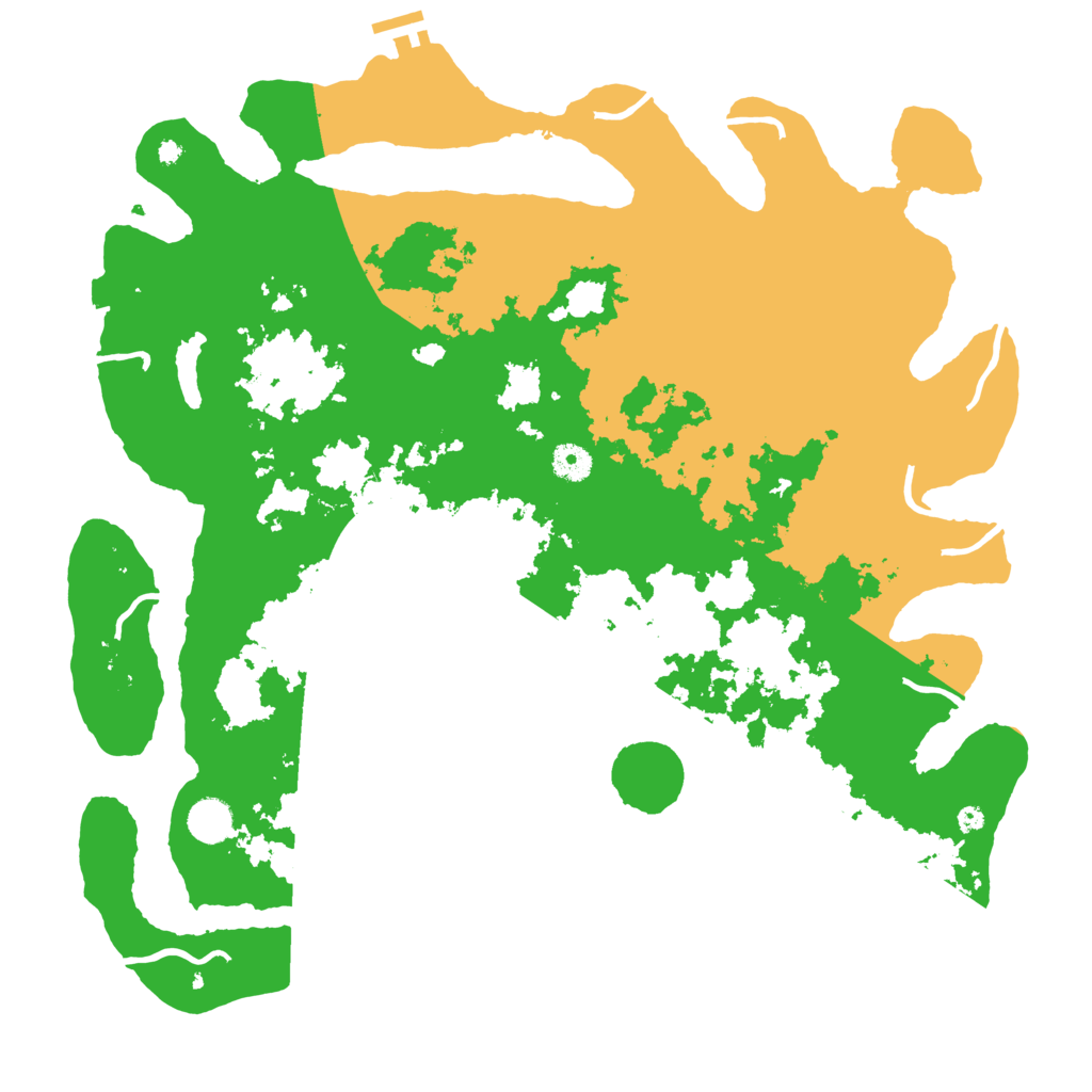 Biome Rust Map: Procedural Map, Size: 4250, Seed: 1497956997