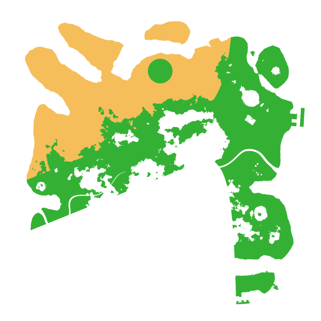 Biome Rust Map: Procedural Map, Size: 3450, Seed: 71708893