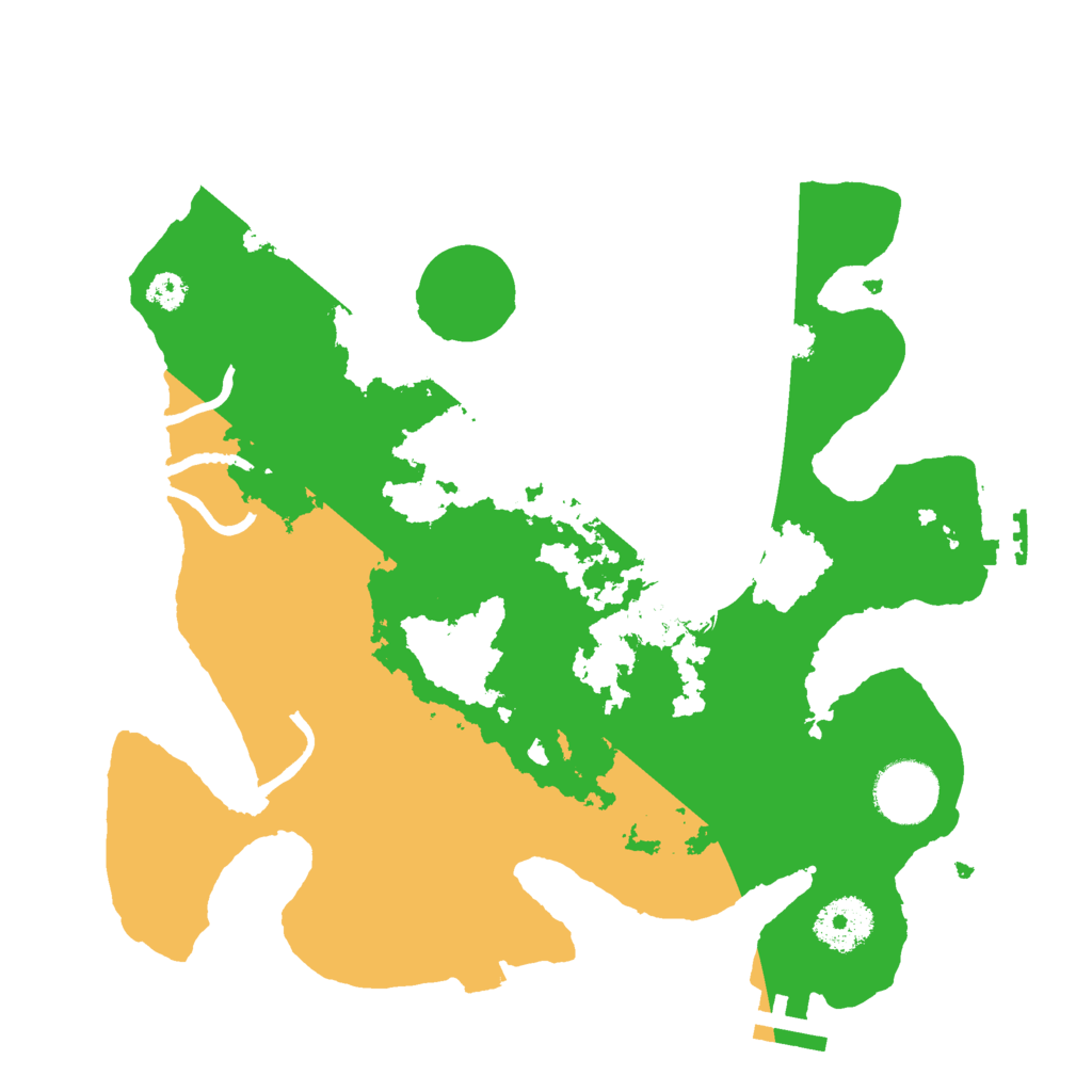 Biome Rust Map: Procedural Map, Size: 3000, Seed: 1978136972