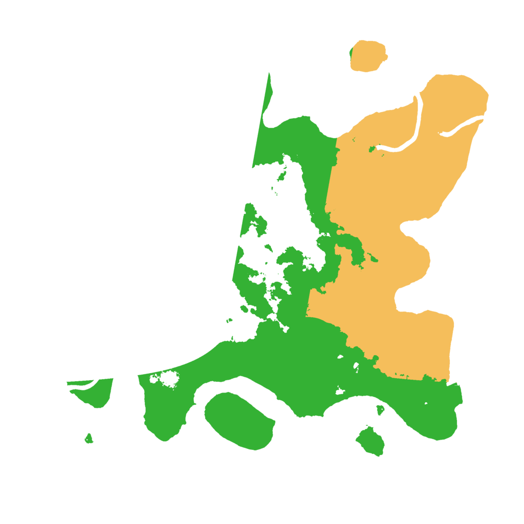 Biome Rust Map: Procedural Map, Size: 2800, Seed: 1919898838