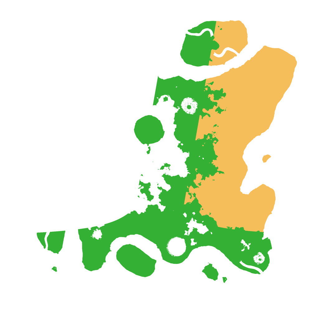 Biome Rust Map: Procedural Map, Size: 3000, Seed: 1919898838