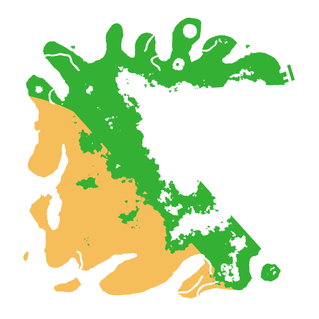 Biome Rust Map: Procedural Map, Size: 4000, Seed: 8081987
