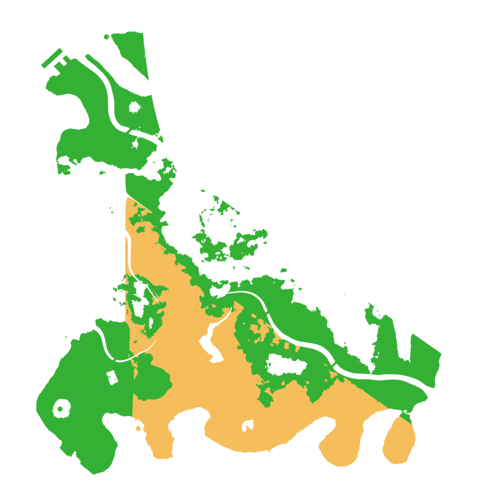 Biome Rust Map: Procedural Map, Size: 4000, Seed: 6981725