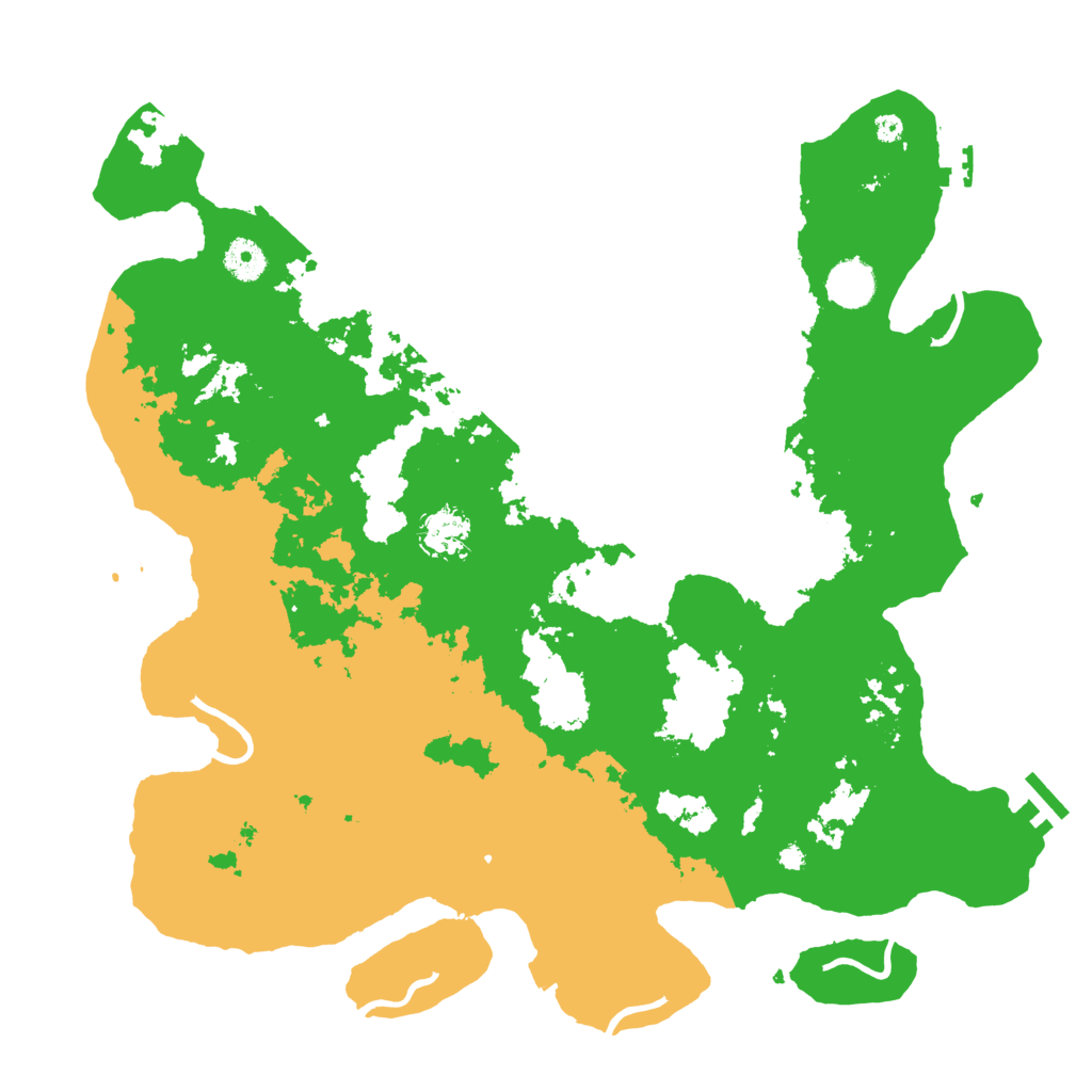 Biome Rust Map: Procedural Map, Size: 4000, Seed: 6238