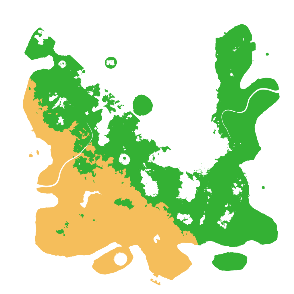 Biome Rust Map: Procedural Map, Size: 4000, Seed: 6238
