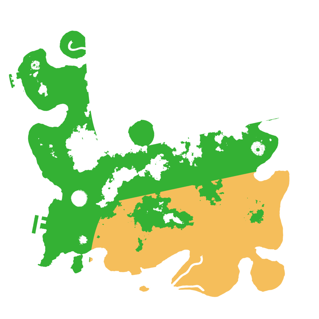 Biome Rust Map: Procedural Map, Size: 3500, Seed: 1920673092