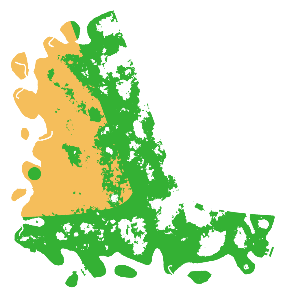 Biome Rust Map: Procedural Map, Size: 6000, Seed: 177977571
