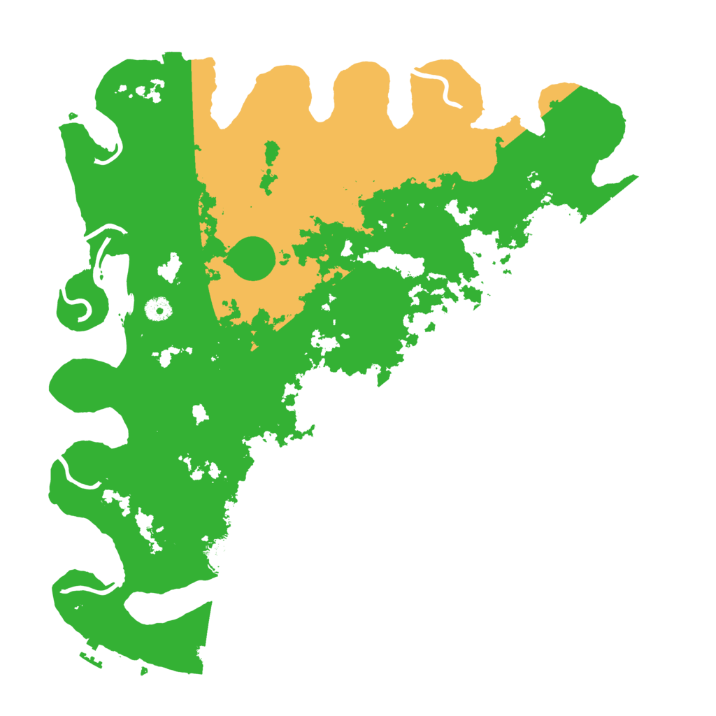 Biome Rust Map: Procedural Map, Size: 4250, Seed: 262904115