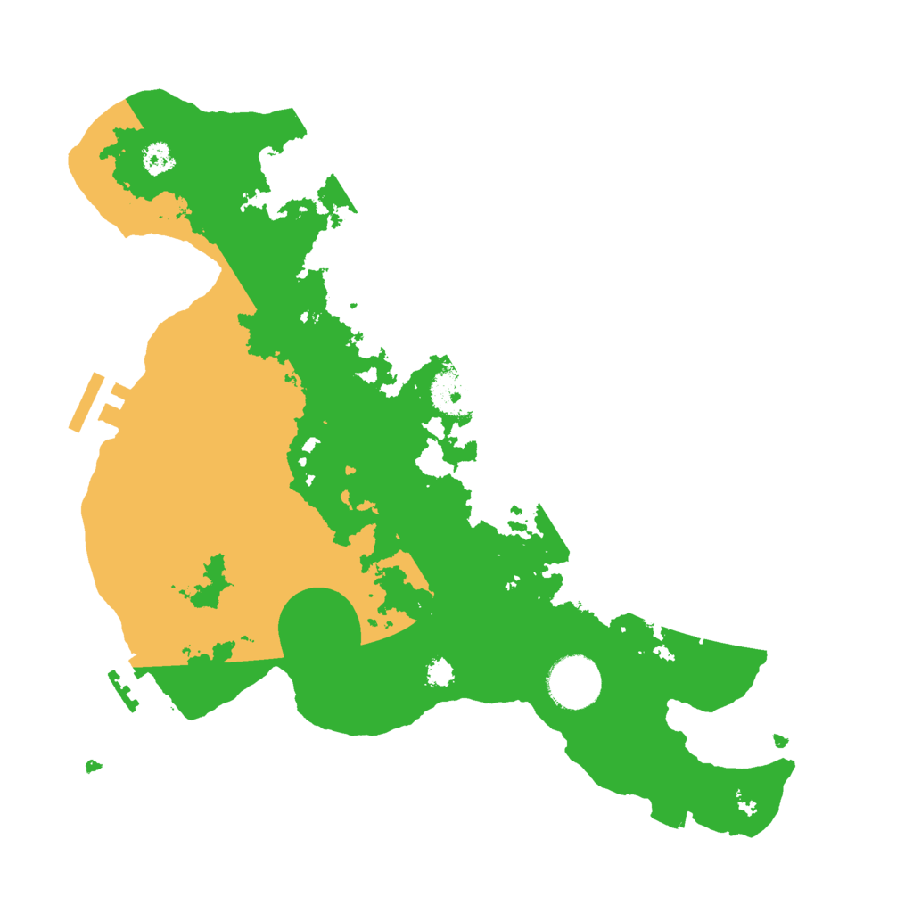 Biome Rust Map: Procedural Map, Size: 3000, Seed: 1698458843