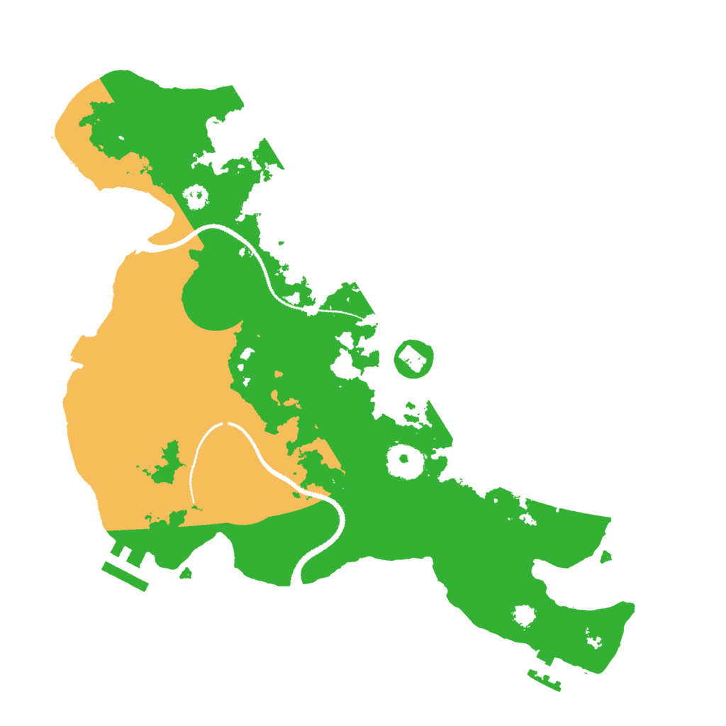 Biome Rust Map: Procedural Map, Size: 3000, Seed: 1698458843