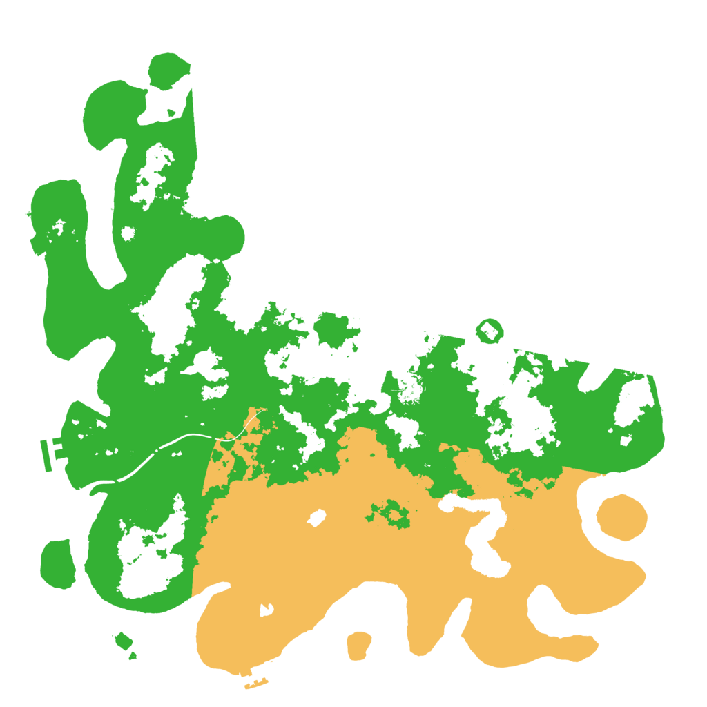 Biome Rust Map: Procedural Map, Size: 4500, Seed: 946485