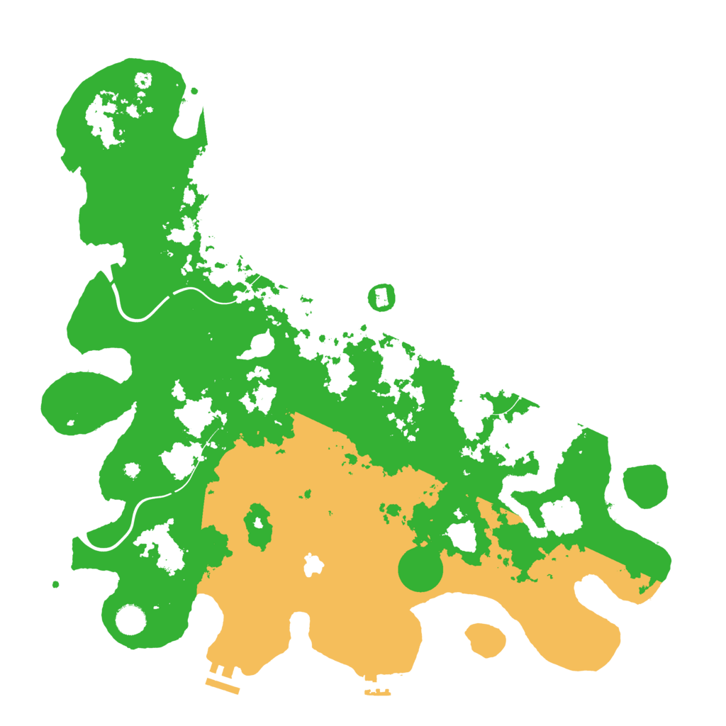 Biome Rust Map: Procedural Map, Size: 4250, Seed: 1861852700