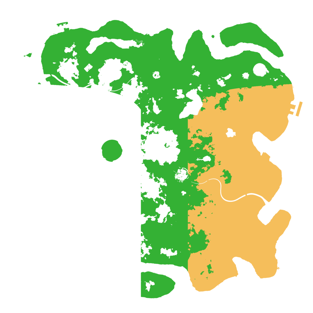 Biome Rust Map: Procedural Map, Size: 4250, Seed: 862492068