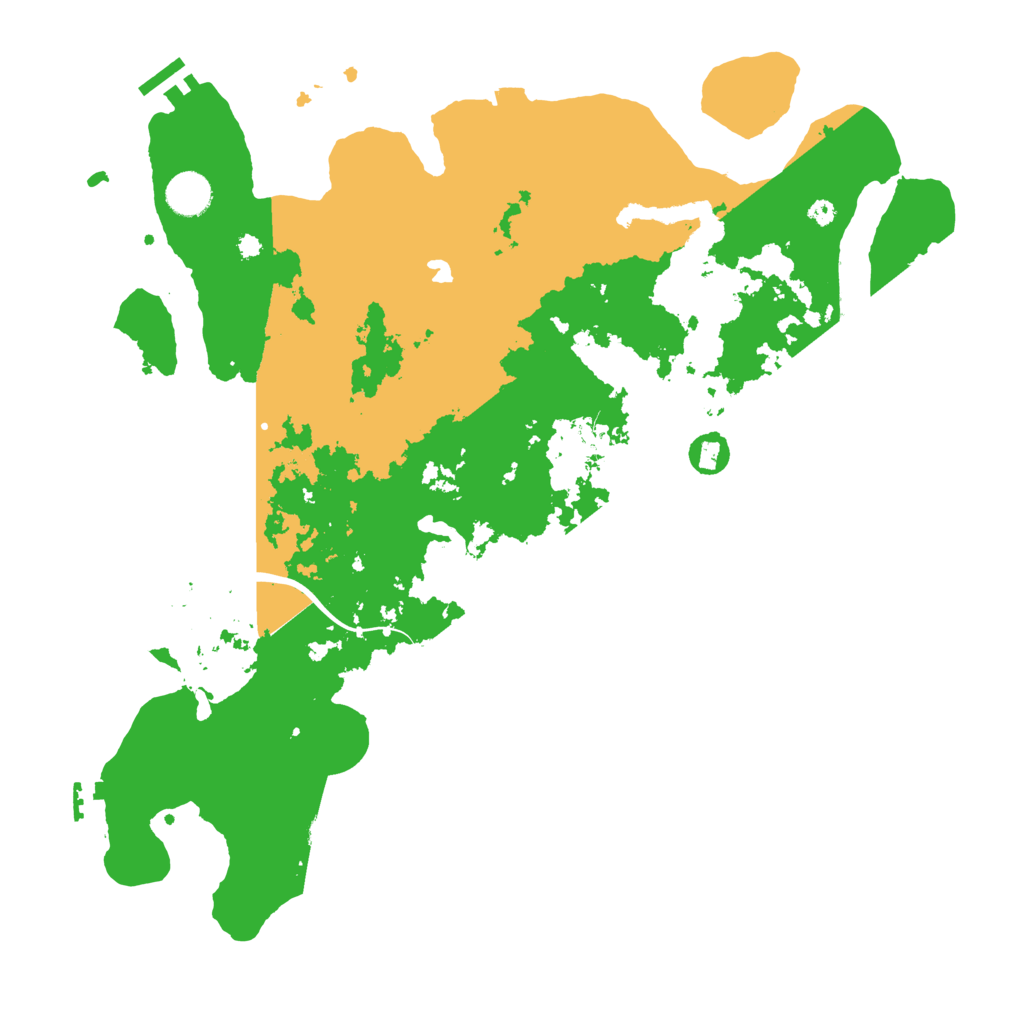 Biome Rust Map: Procedural Map, Size: 4000, Seed: 2036740123