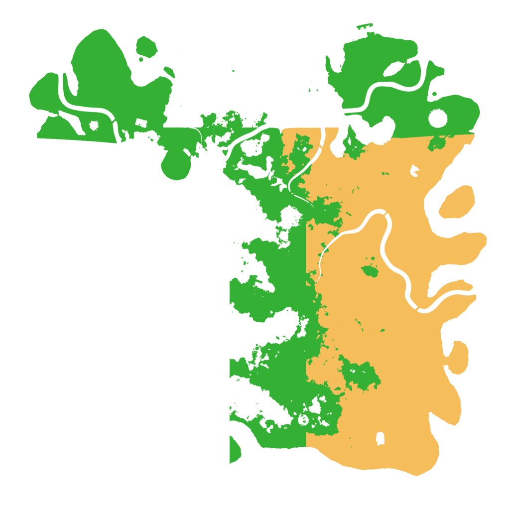 Biome Rust Map: Procedural Map, Size: 4800, Seed: 851529474