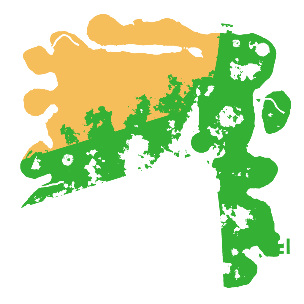 Biome Rust Map: Procedural Map, Size: 4000, Seed: 50010