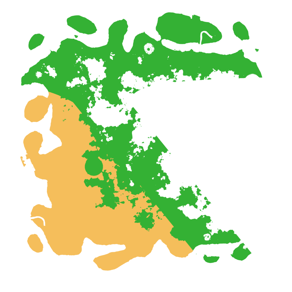 Biome Rust Map: Procedural Map, Size: 4250, Seed: 530910242