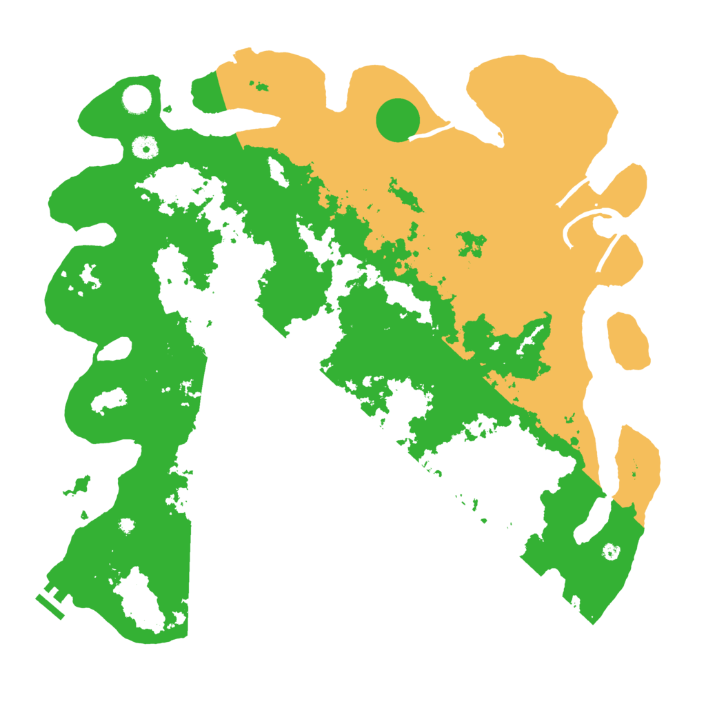 Biome Rust Map: Procedural Map, Size: 4250, Seed: 931987497