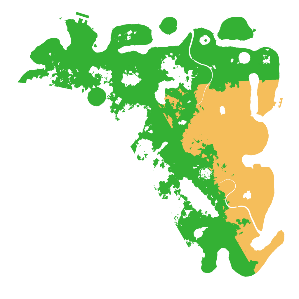 Biome Rust Map: Procedural Map, Size: 4500, Seed: 1682456270
