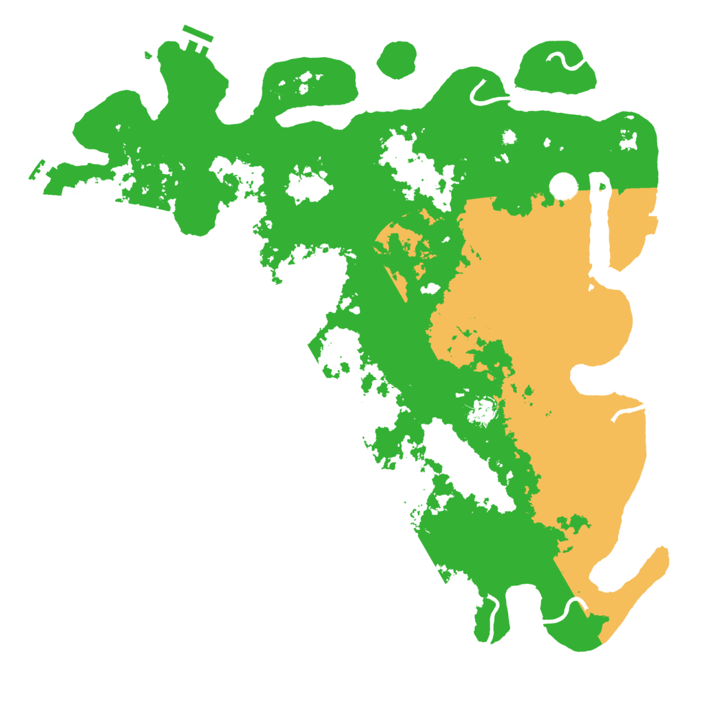 Biome Rust Map: Procedural Map, Size: 4500, Seed: 1682456270