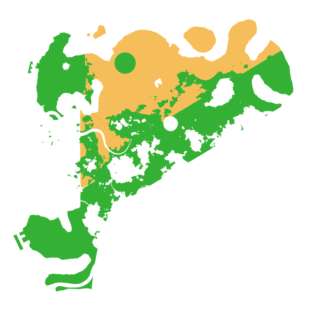 Biome Rust Map: Procedural Map, Size: 4000, Seed: 1809897432