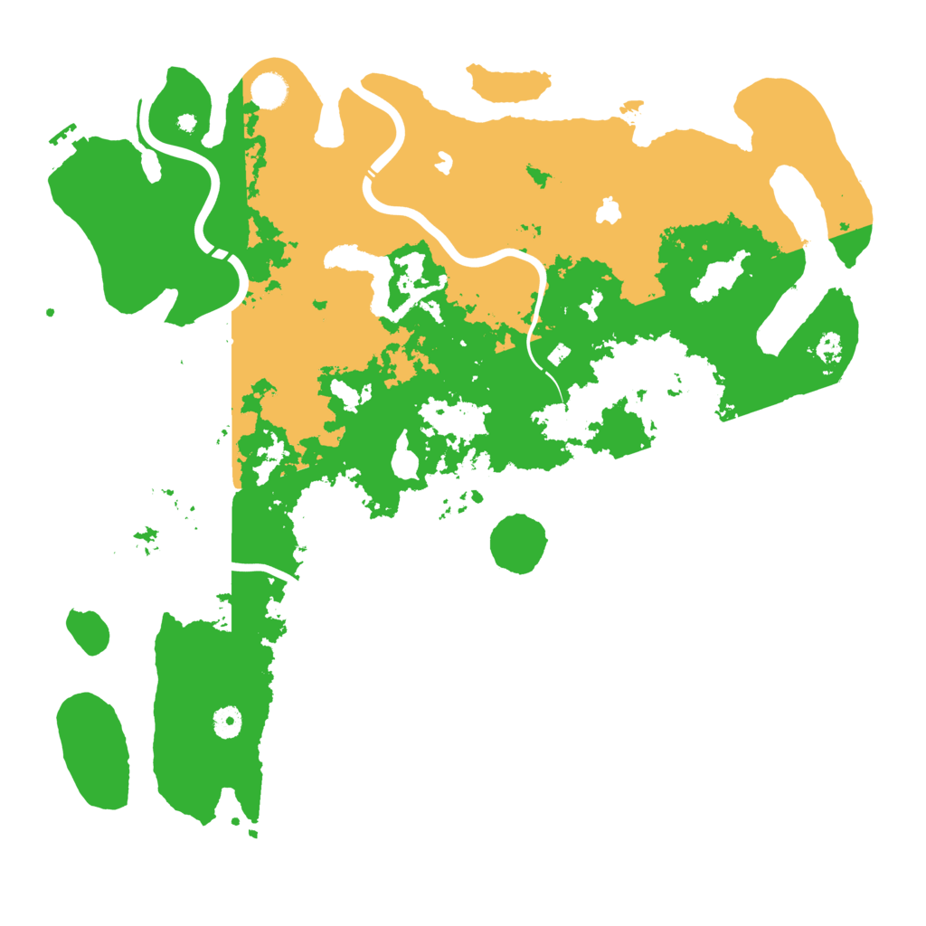 Biome Rust Map: Procedural Map, Size: 4500, Seed: 67898123