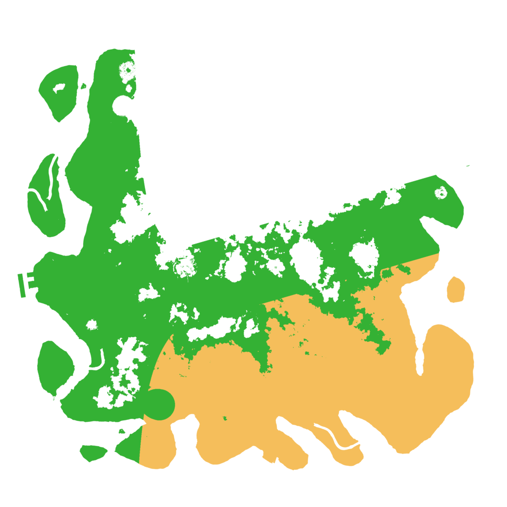 Biome Rust Map: Procedural Map, Size: 4300, Seed: 981760414