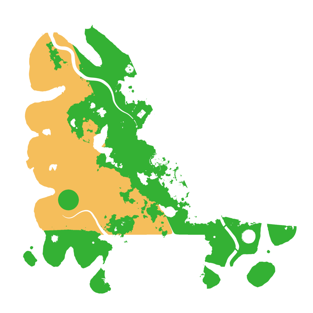 Biome Rust Map: Procedural Map, Size: 4000, Seed: 432432