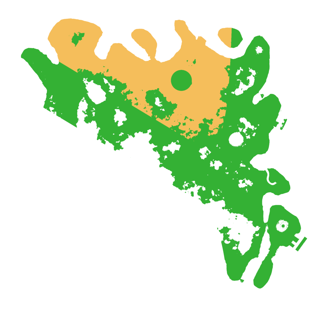 Biome Rust Map: Procedural Map, Size: 4000, Seed: 1596281718