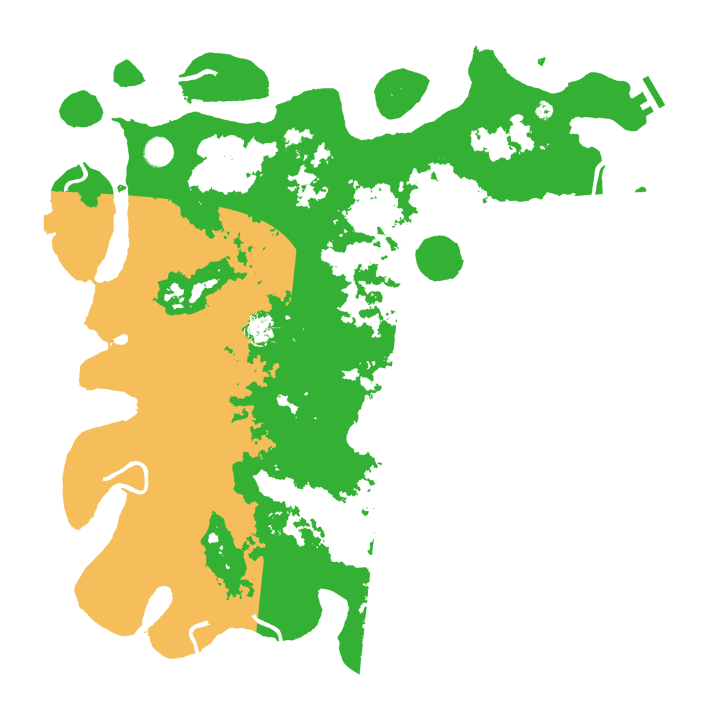 Biome Rust Map: Procedural Map, Size: 4250, Seed: 12263115