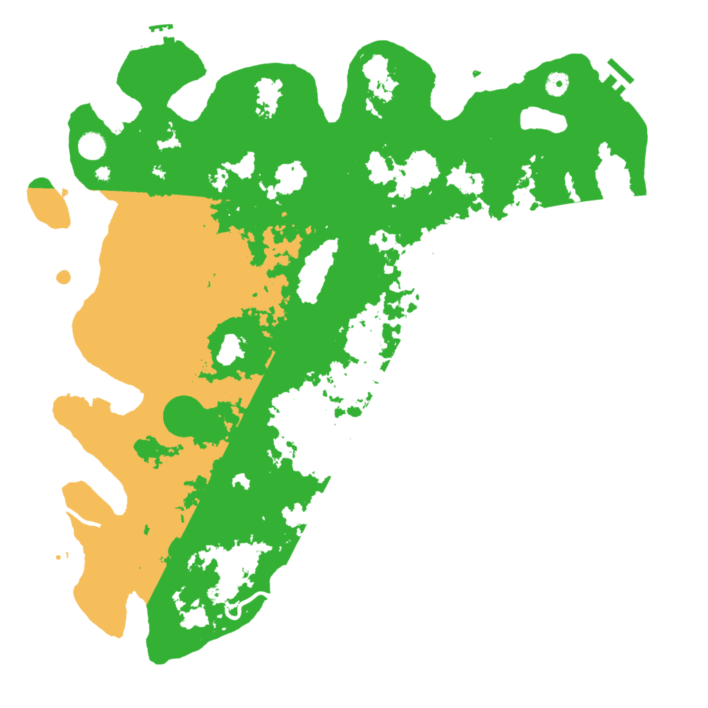 Biome Rust Map: Procedural Map, Size: 4500, Seed: 6584230