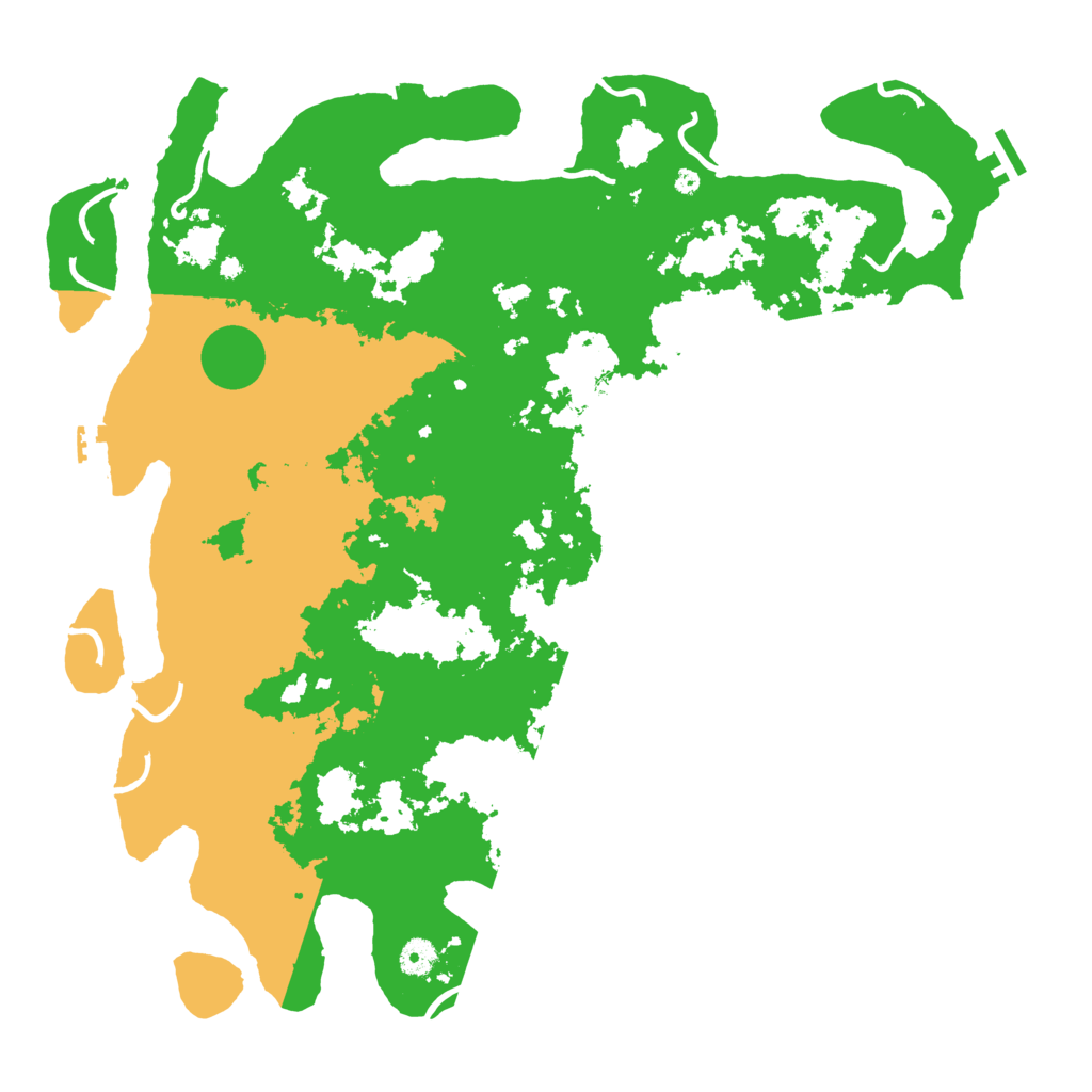 Biome Rust Map: Procedural Map, Size: 4500, Seed: 1449506009