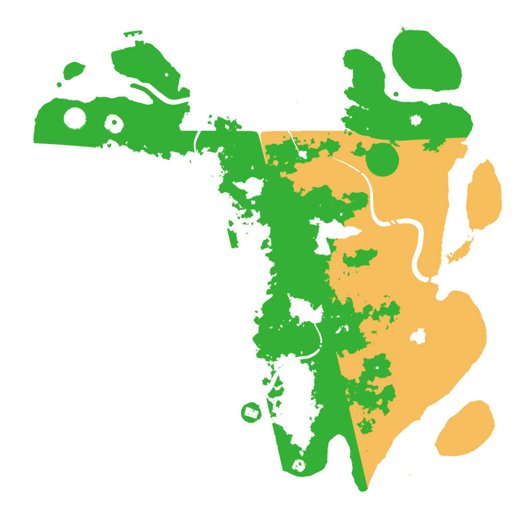 Biome Rust Map: Procedural Map, Size: 4250, Seed: 297825213