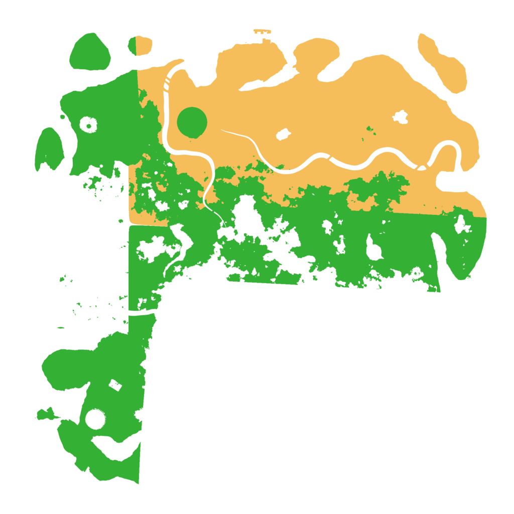 Biome Rust Map: Procedural Map, Size: 4500, Seed: 1695095527