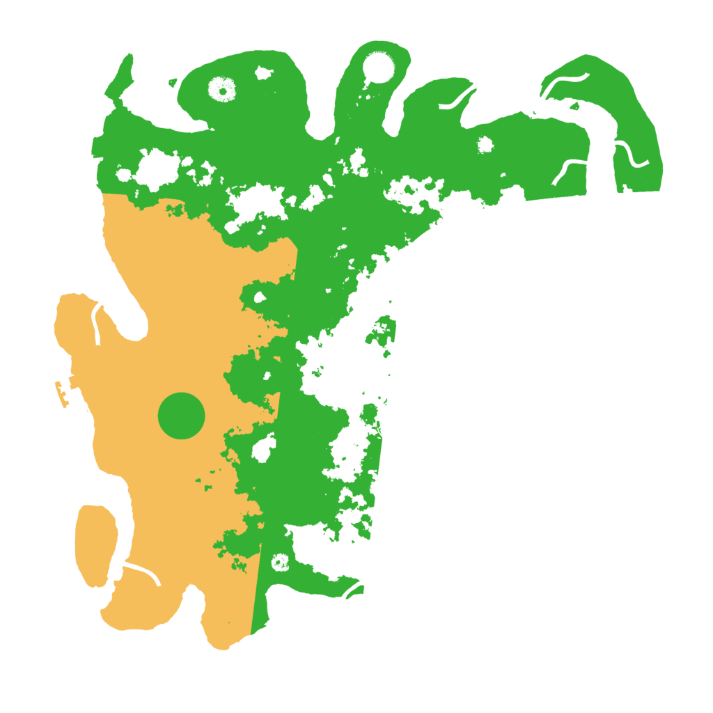 Biome Rust Map: Procedural Map, Size: 4000, Seed: 1234123
