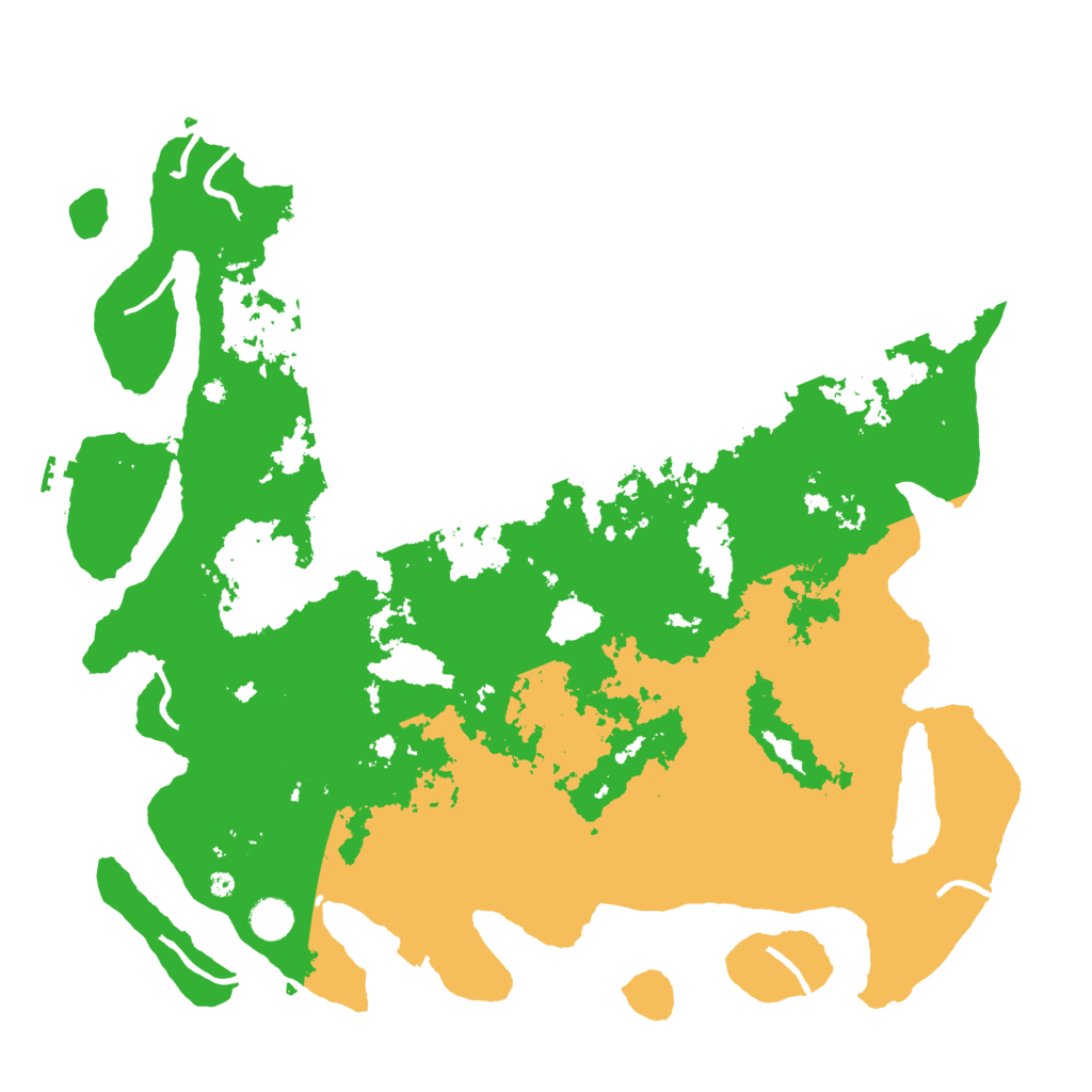 Biome Rust Map: Procedural Map, Size: 4500, Seed: 292517