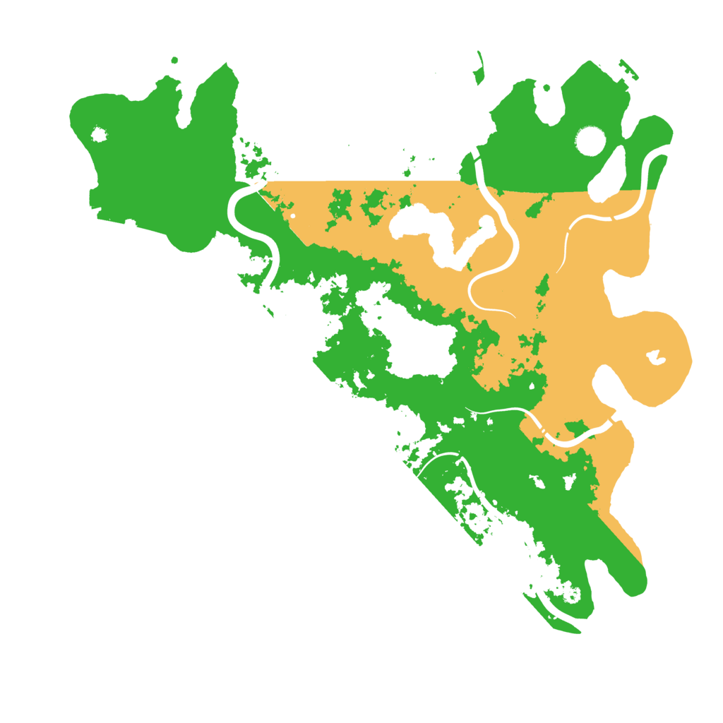 Biome Rust Map: Procedural Map, Size: 4250, Seed: 1979404506