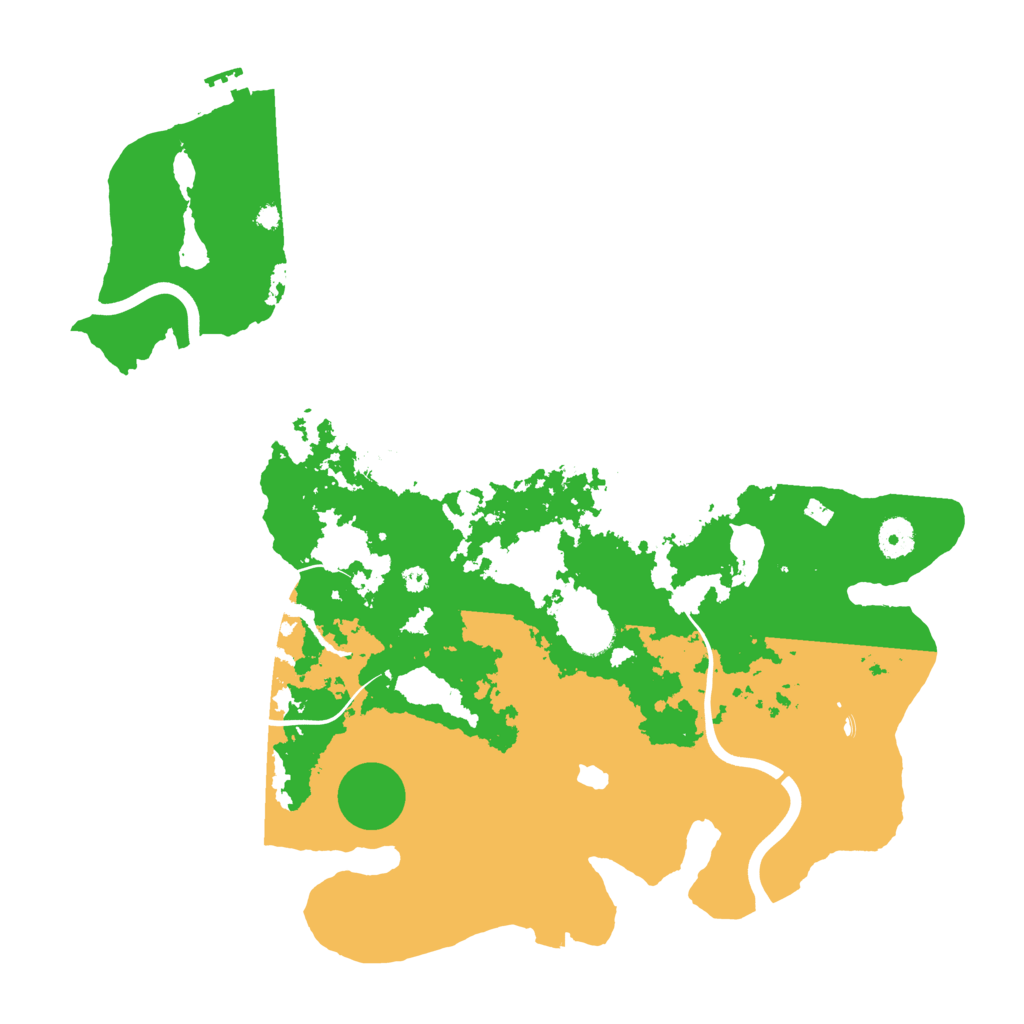 Biome Rust Map: Procedural Map, Size: 4000, Seed: 32934449