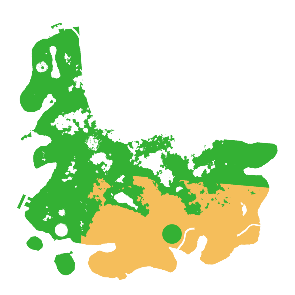 Biome Rust Map: Procedural Map, Size: 4000, Seed: 32934449