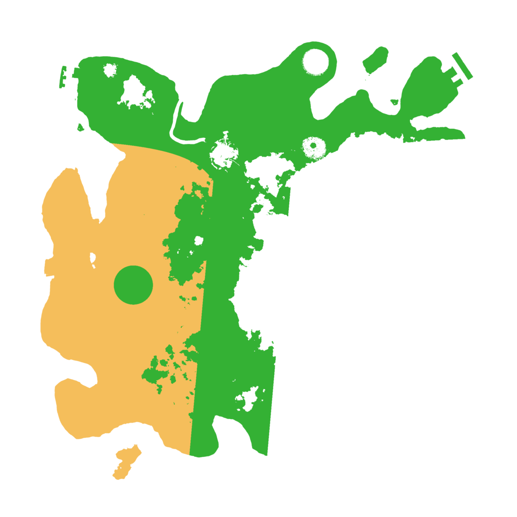 Biome Rust Map: Procedural Map, Size: 3500, Seed: 1900974251