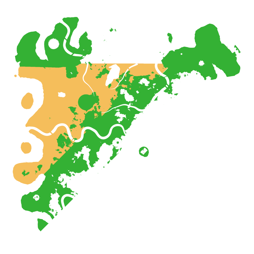 Biome Rust Map: Procedural Map, Size: 4250, Seed: 30218