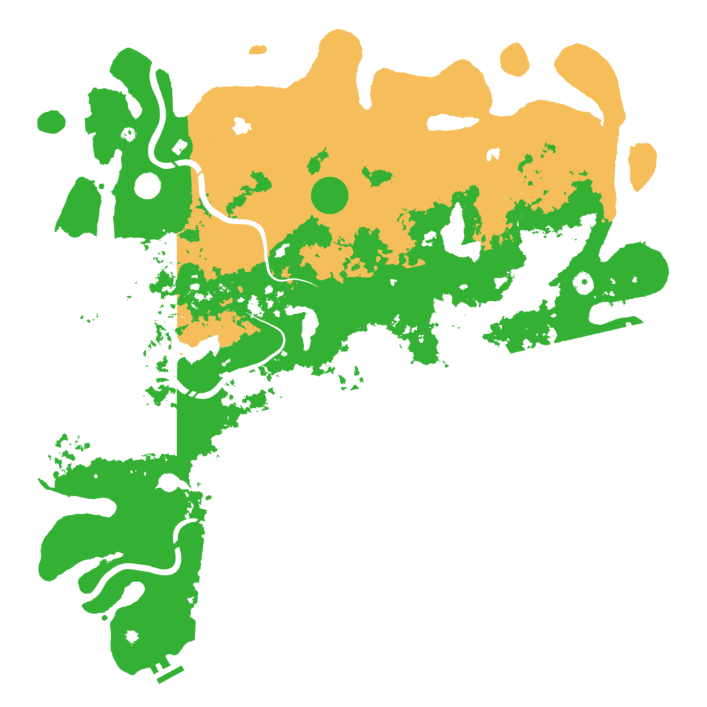 Biome Rust Map: Procedural Map, Size: 5000, Seed: 685711238