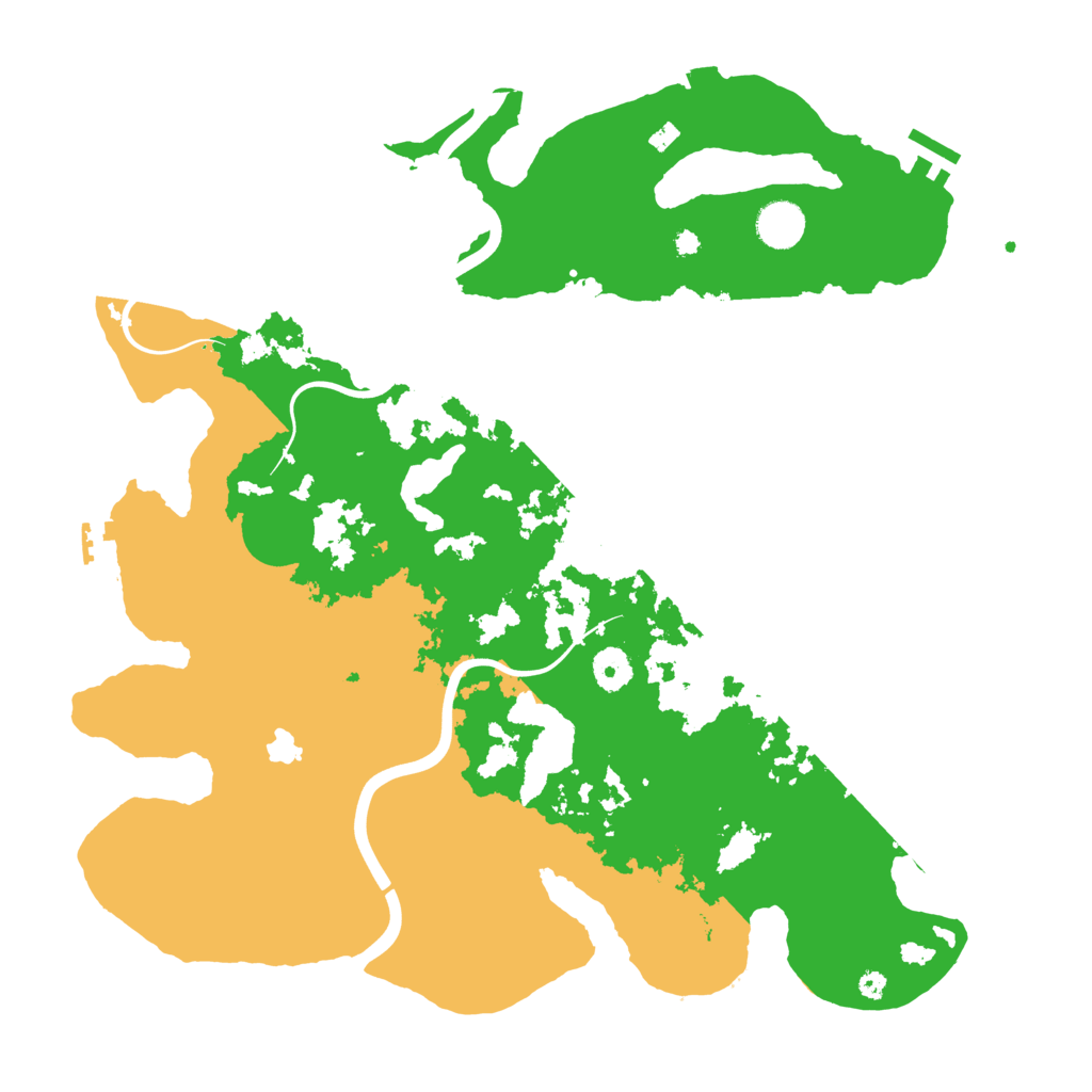 Biome Rust Map: Procedural Map, Size: 4000, Seed: 1305744068