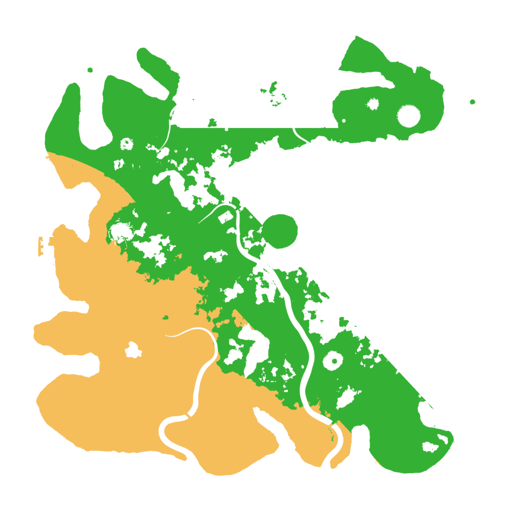 Biome Rust Map: Procedural Map, Size: 4000, Seed: 1305744068