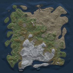 Thumbnail Rust Map: Procedural Map, Size: 4250, Seed: 369635375, 19 Monuments