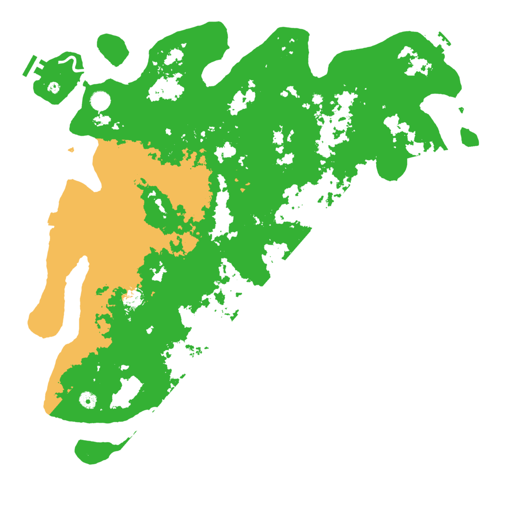Biome Rust Map: Procedural Map, Size: 4500, Seed: 12241596