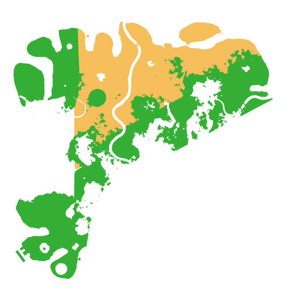 Biome Rust Map: Procedural Map, Size: 4500, Seed: 861158957