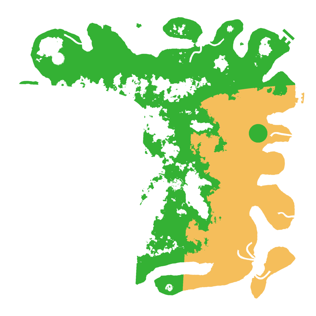 Biome Rust Map: Procedural Map, Size: 4500, Seed: 1829381729